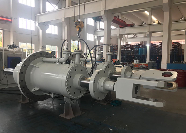 大藤峽電站水輪機(jī)接力器，單機(jī)容量20萬千瓦